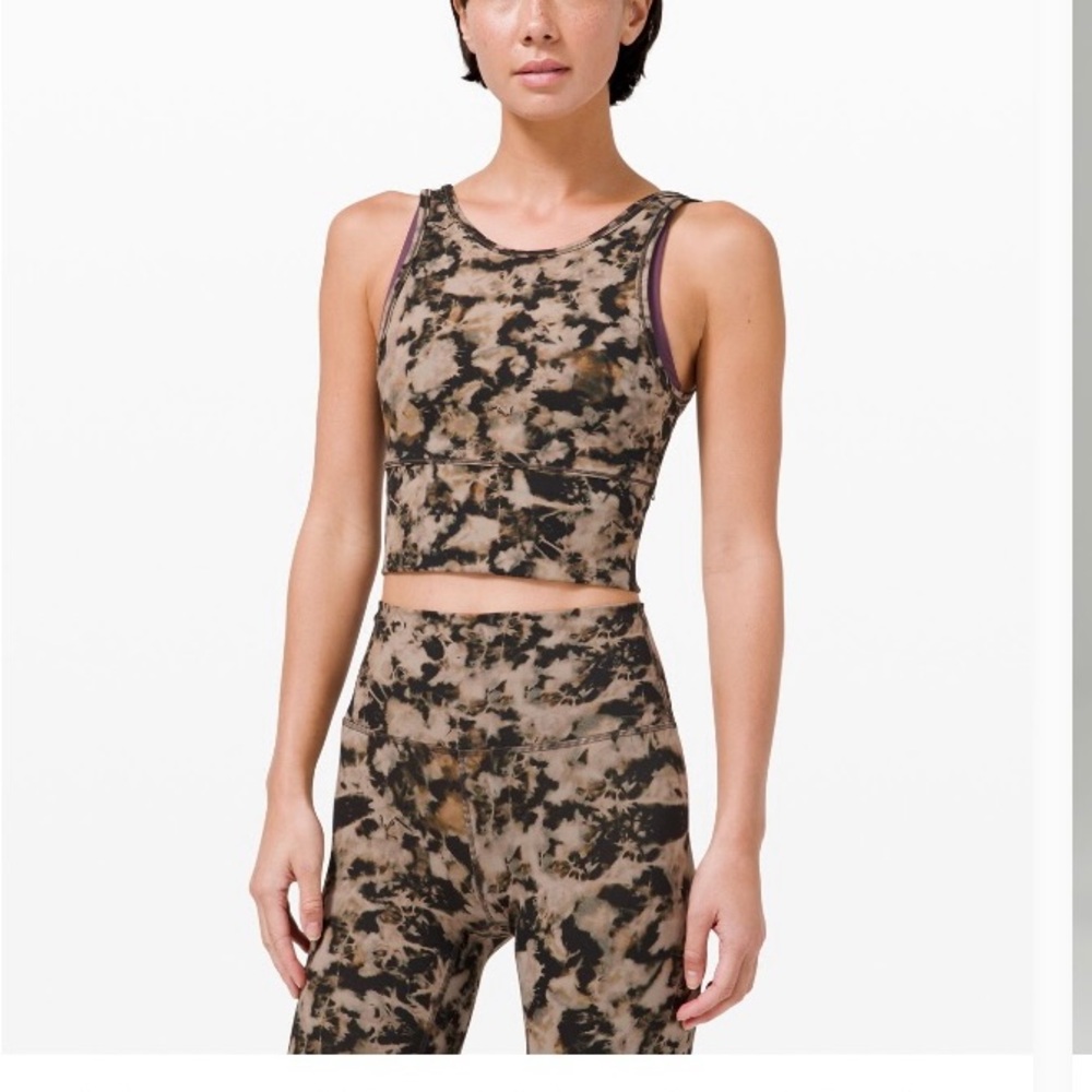 Women's Camouflage Print Sports Bra and Leggings Set